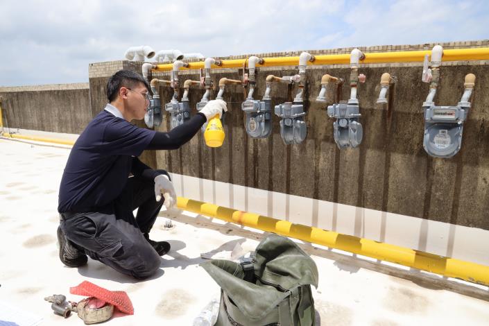 竹縣啟動社區全面性檢測天然氣管線設備 9家瓦斯公司同業支援 的代表圖