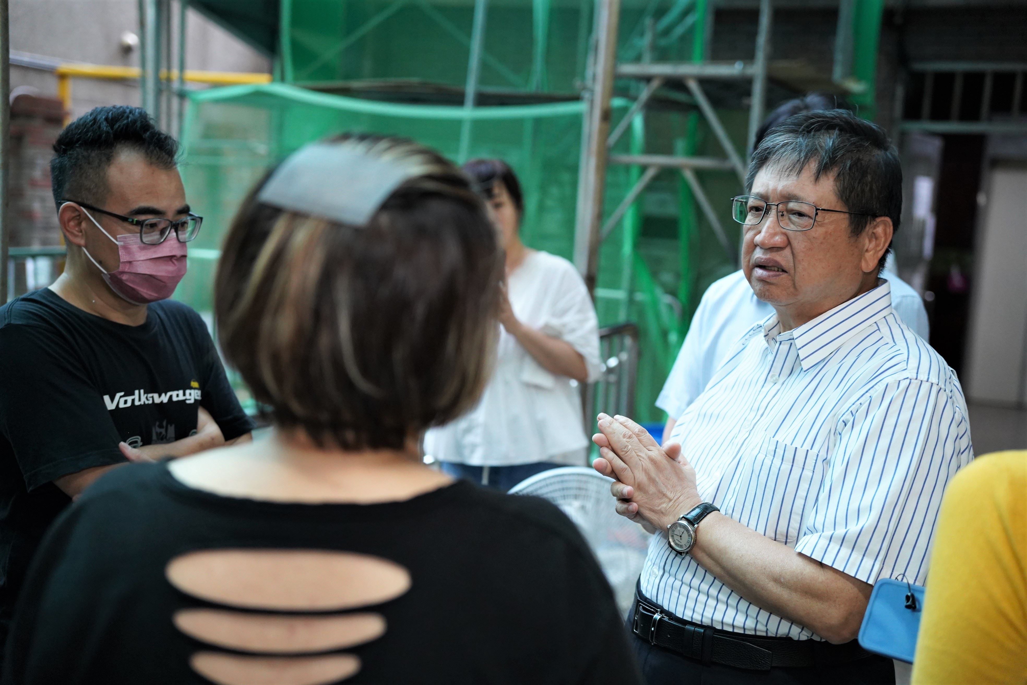 竹北受災戶今起可返家 楊文科:居民安心最要緊 的代表圖